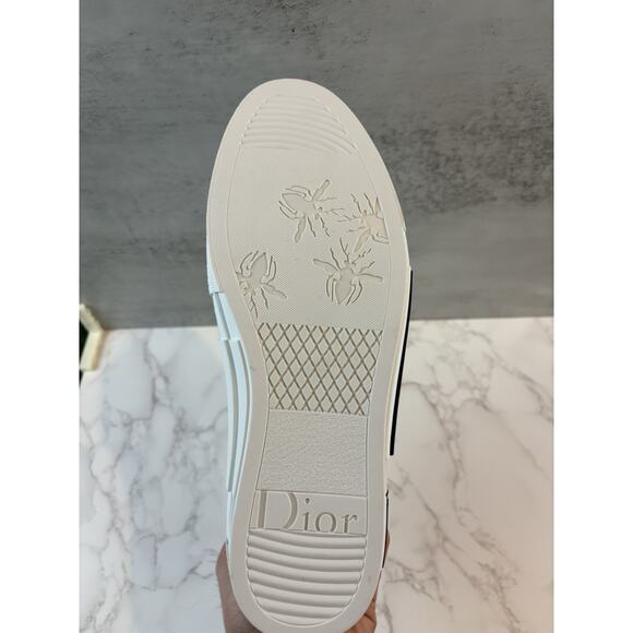 Dior B23 High Top Sneakers White Oblique Monogram Size 44 EU / 10.5 US Men’s - Picture 7 of 10